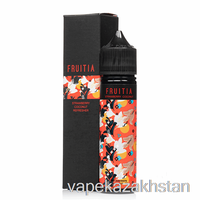 Vape Smoke Strawberry Coconut Refresher - Fruitia - 60mL 6mg